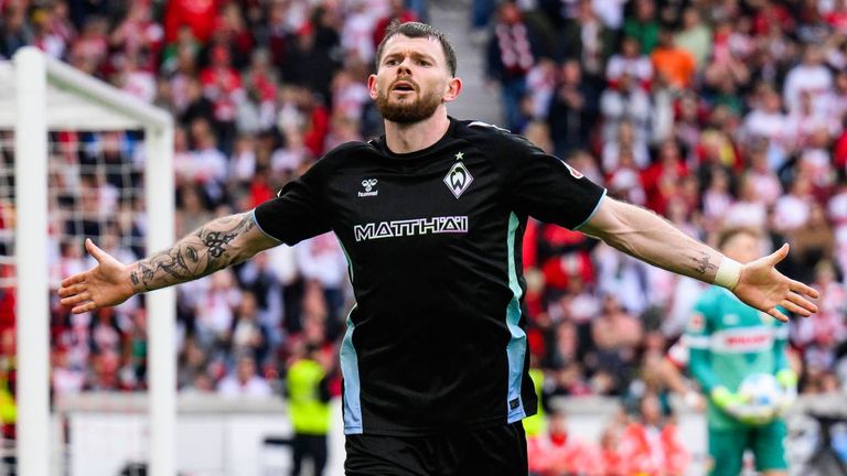 Union Berlin holt Oliver Burke von Werder Bremen.