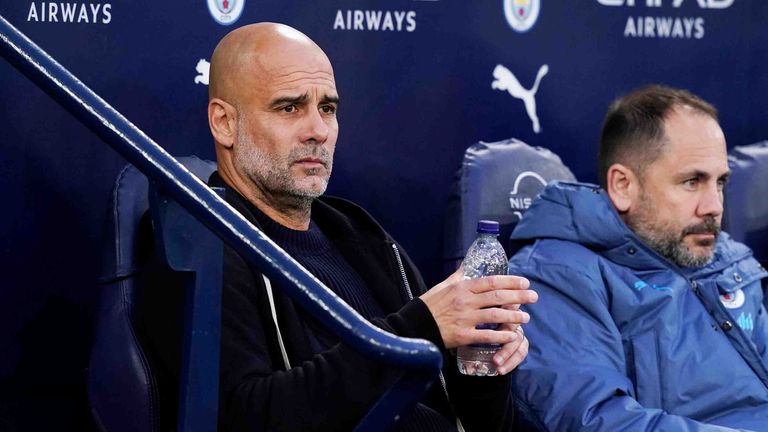 Pep Guardiola übernimmt die Verantwortung für die Saison von Manchester City.