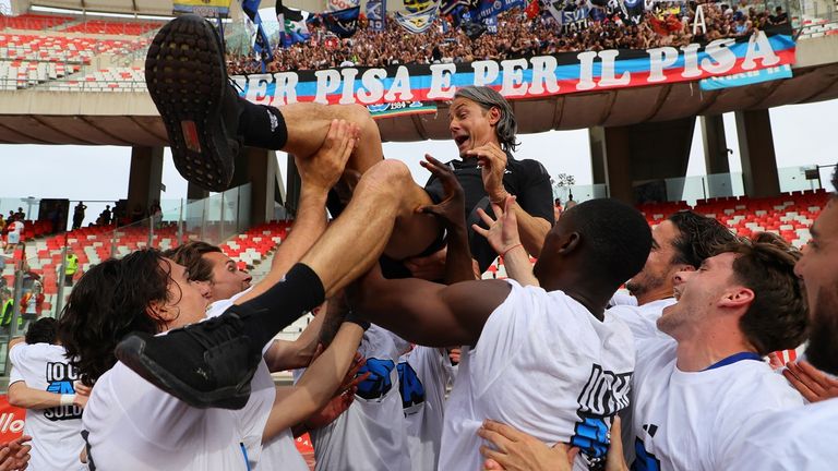 Pisa ist zurück in der Serie A!