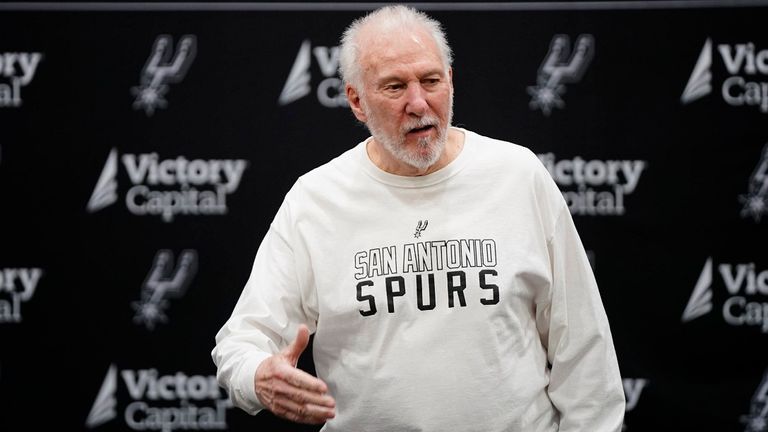 Spurs-Headcoach Gregg Popovich plagen gesundheitliche Probleme.