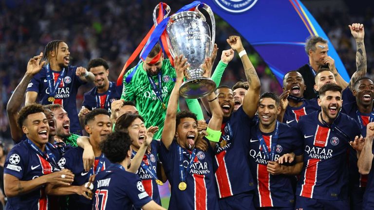 Paris St. Germain gewinnt zum ersten Mal die Champions League.