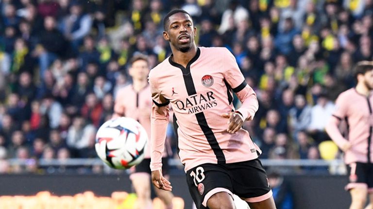 PSG kann gegen Arsenal wohl wieder auf Ousmane Dembele zurückgreifen.