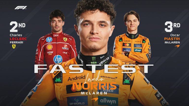 Das Qualifying-Ergebnis in Monaco.