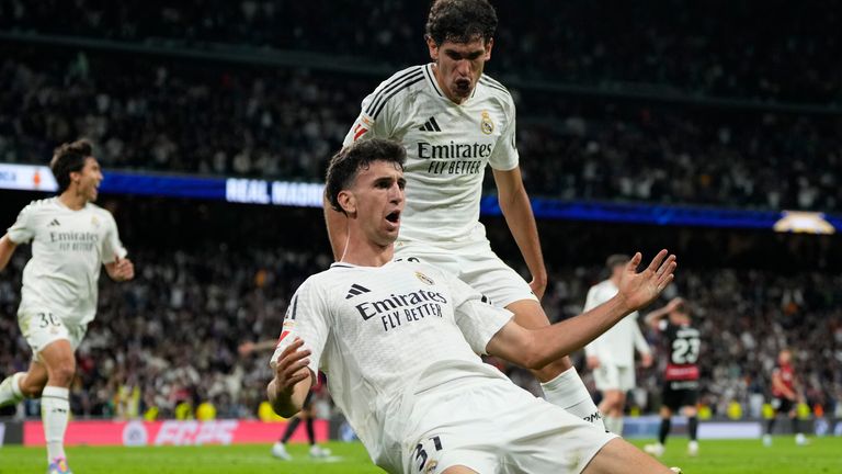 Real Madrid gewinnt spät gegen Mallorca.