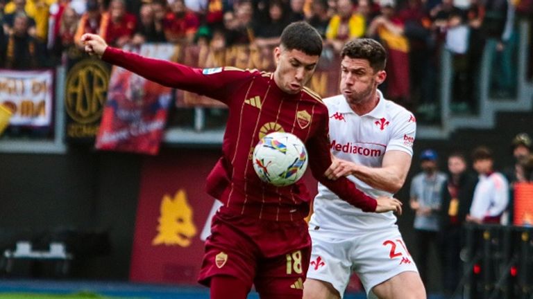 Robin Gosens verliert in Rom.