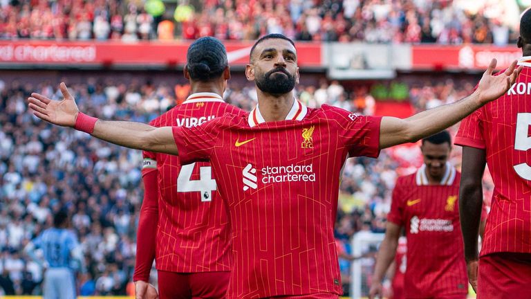 Mo Salah wurde zum besten Spieler der Saison in der Premier League gekürt.