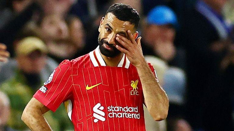 Mohamed Salah und der FC Liverpool verlieren bei Brighton & Hove Albion.