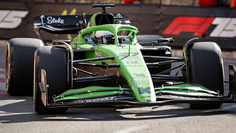 Nico Hülkenberg (Sauber) in Monaco.
