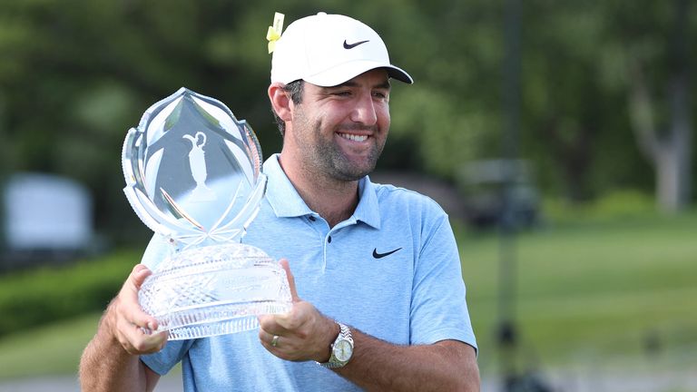 Scottie Scheffler kommtals Titelverteidiger zum the Memorial Tournament presented by Workday im Muirfield Village Golf Club.