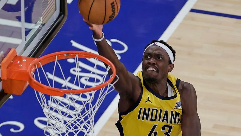 Pascal Siakam war der beste Werfer der Indiana Pacers.