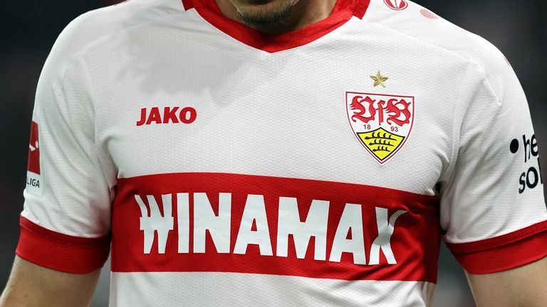 Der bisherige Trikotsponsor des VfB Stuttgart war der französische Wettanbieter Winamax.