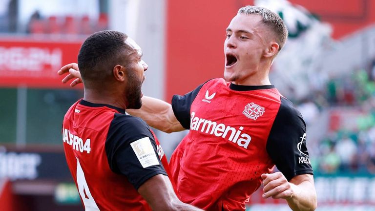 Der FC Bayern will Florian Wirtz (r.) und Jonathan Tah in diesem Sommer verpflichten.