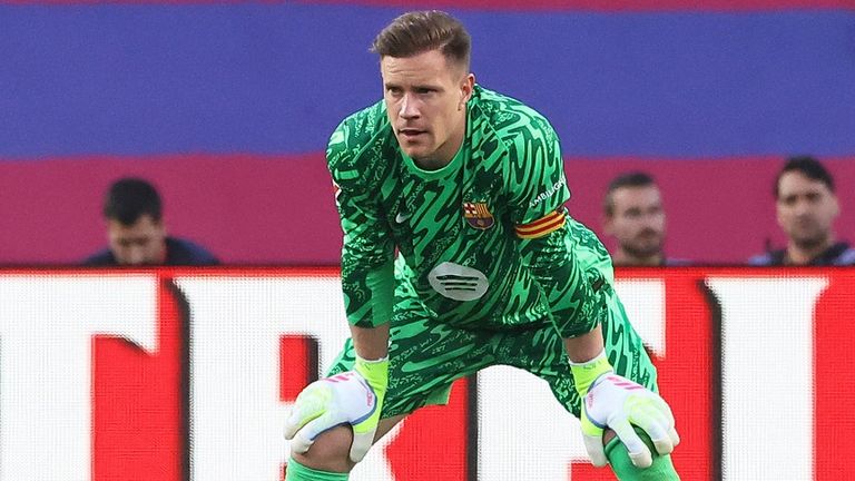 Marc-Andre ter Stegen steht seit 2014 beim FC Barcelona zwischen den Pfosten.