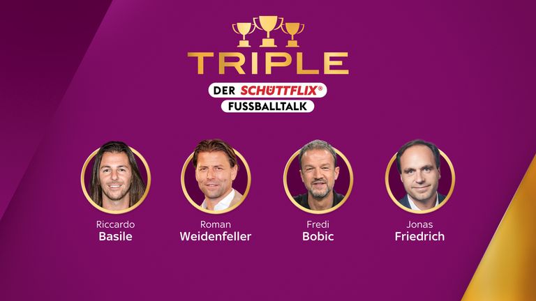 Am Donnerstag gibt es eine neue Ausgabe von Triple - dieses Mal mit Roman Weidenfeller, Fredi Bobic und Jonas Friedrich.