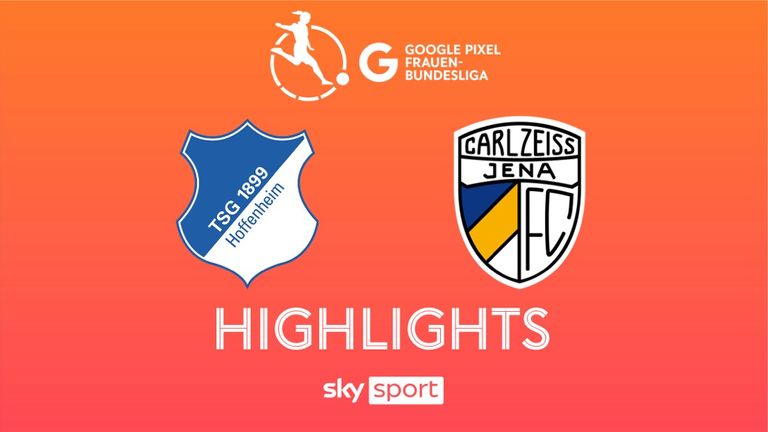 Spieltag 22: TSG Hoffenheim - Carl Zeiss Jena  - 2024/25 - Frauen Bundesliga
