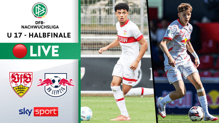 Im Halbfinale der U17 Nachwuchsliga trifft der VfB Stuttgart auf RB Leipzig.