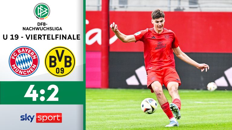 U19 BAYERN - U19 Dortmund - DIE HIGHLIGHTS