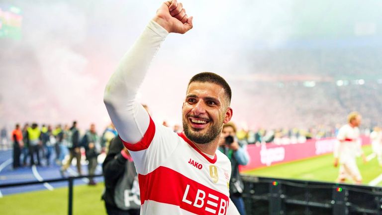 Deniz Undav erzielt im Pokal-Finale das zwischenzeitliche 3:0. 