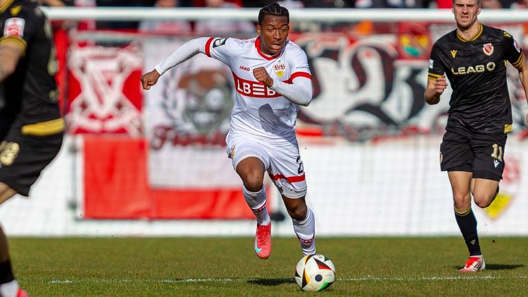 Jarzinho Malanga ist Stammkraft bei VfB Stuttgart II.
