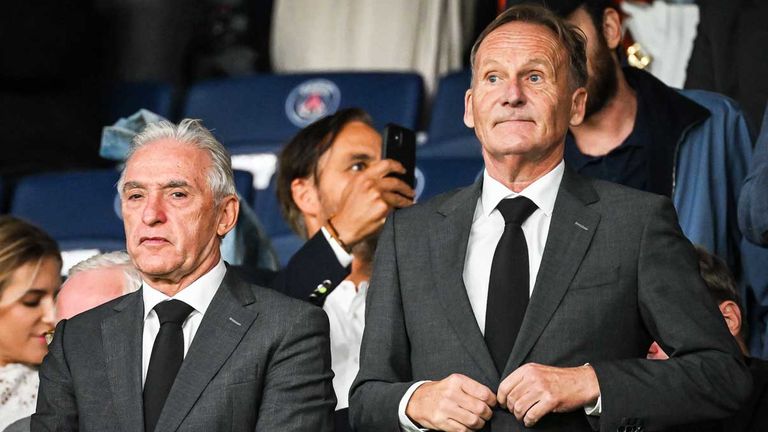 Der aktuelle Vereinspräsident Reinhold Lunow (l.) will erneut kandidieren und könnte damit ein Konkurrent von Hans-Joachim Watzke werden.