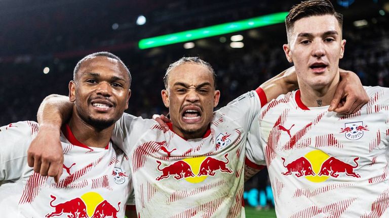 Das Offensiv-Trio um Xavi, Sesko & Openda könnte RB im Sommer verlassen. 