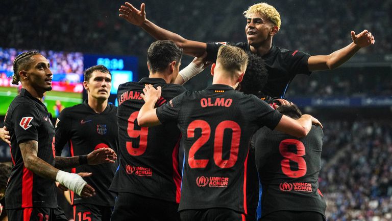 lamine Yamal schießt den FC Barcelona mit einem Traumtor zur Meisterschaft. 