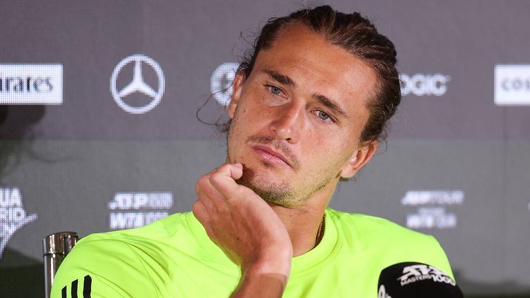 Alexander Zverev schied zuletzt beim Masters in Madrid im Achtelfinale aus.