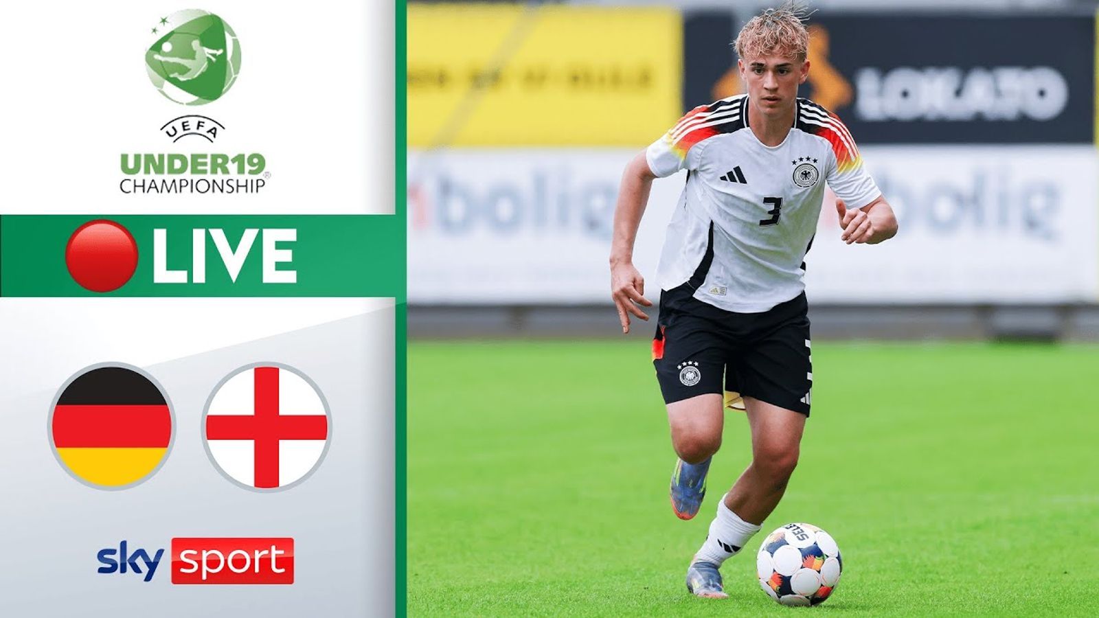 Deutschland U19 Länderspiele HEUTE LIVE im Stream und TV auf Sky Sport