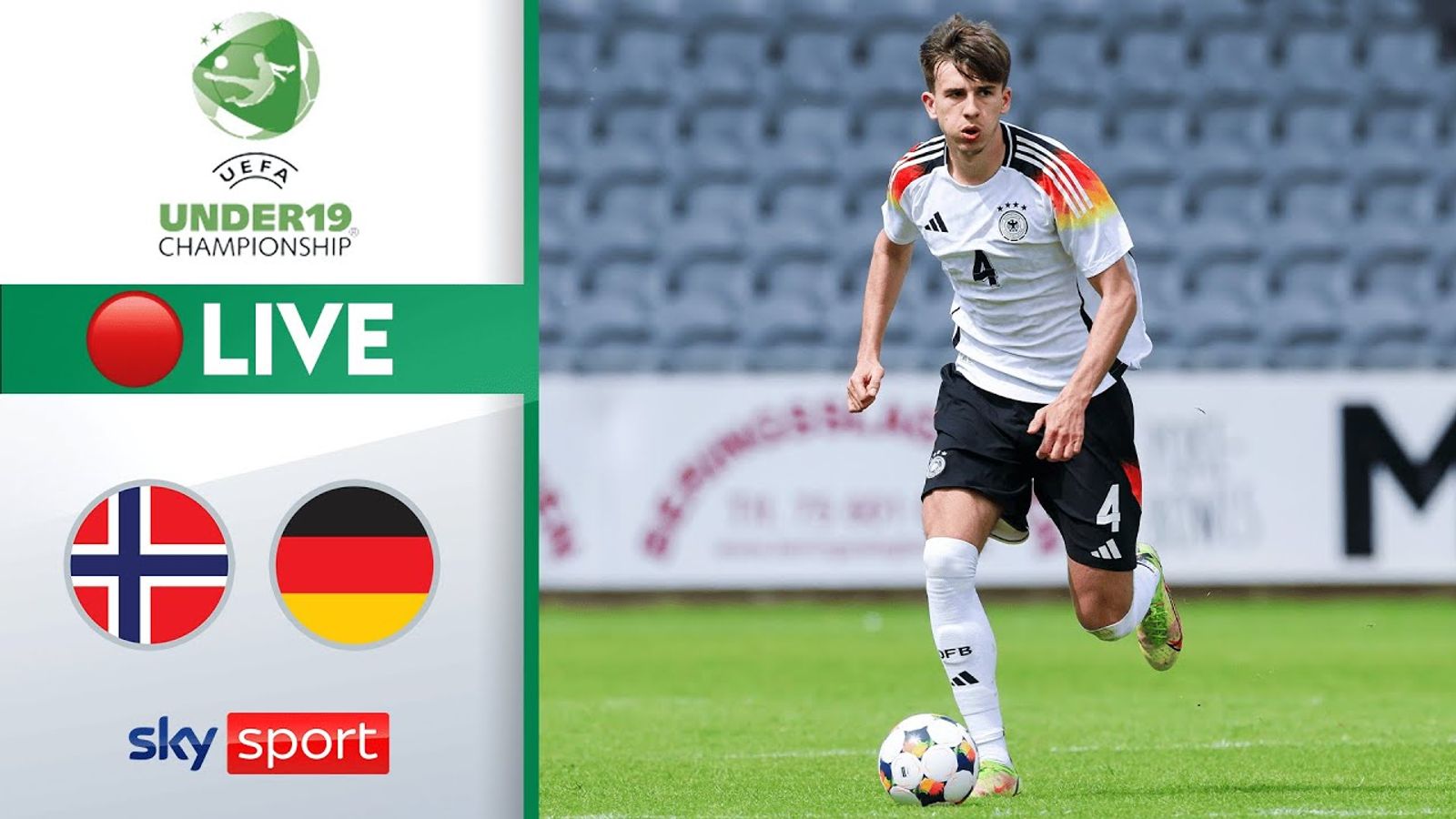 Deutschland U19 Länderspiele HEUTE LIVE im kostenlosen Stream und im TV auf Sky Sport