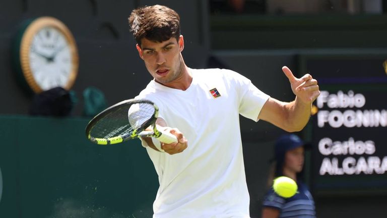 Carlos Alcaraz ist Wimbledon-Titelverteidiger.