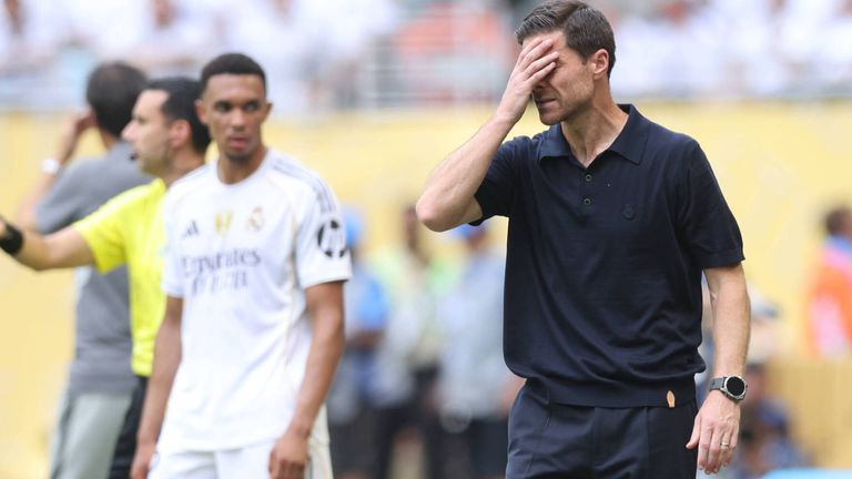 Real Madrid kommt beim Trainerdebüt von Xabi Alonso gegen Al-Hilal nur zu einem Remis. 