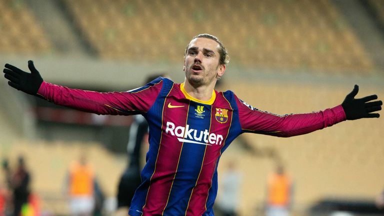 Platz 8: Antoine Griezmann wechselte in der Saison 2019/20 für 120 Millionen Euro von Atletico Madrid zum FC Barcelona.