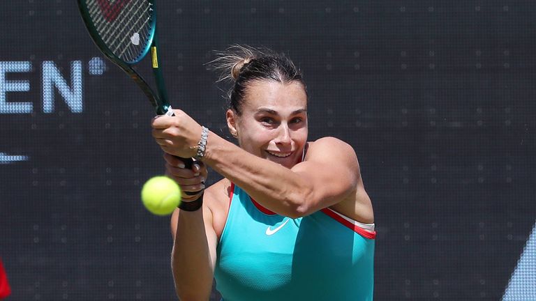 Aryna Sabalenka verpasst das Finale in Berlin.