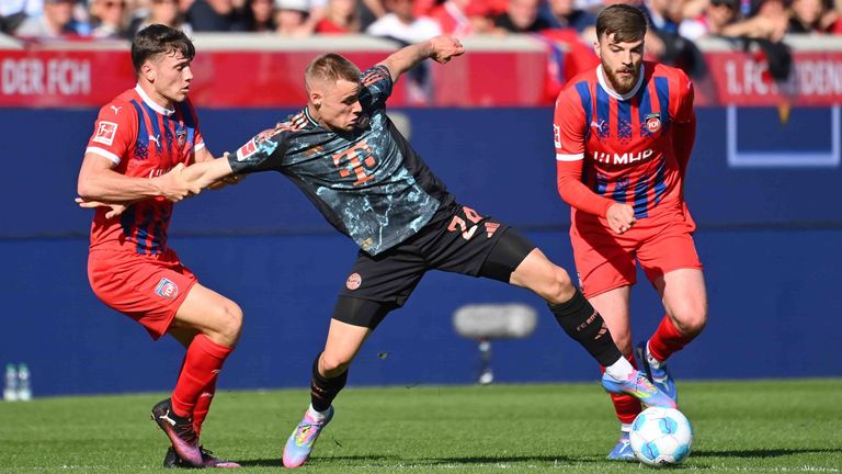 Der 1. FC Heidenheim möchte Bayerns Gabriel Vidovic ausleihen.