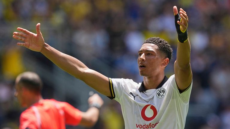 Borussia Dortmunds Jobe Bellingham überzeugte gegen Mamelodi Sundowns.