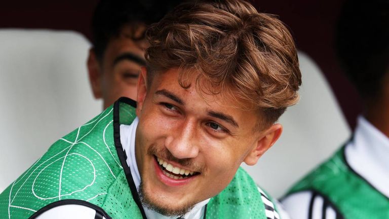 Bayern-Neuzugang Tom Bischof freut sich auf besonders auf Joshua Kimmich. 