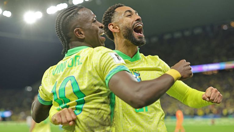 Die brasilianische Nationalmannschaft qualifiziert sich für die WM-Endrunde 2026.