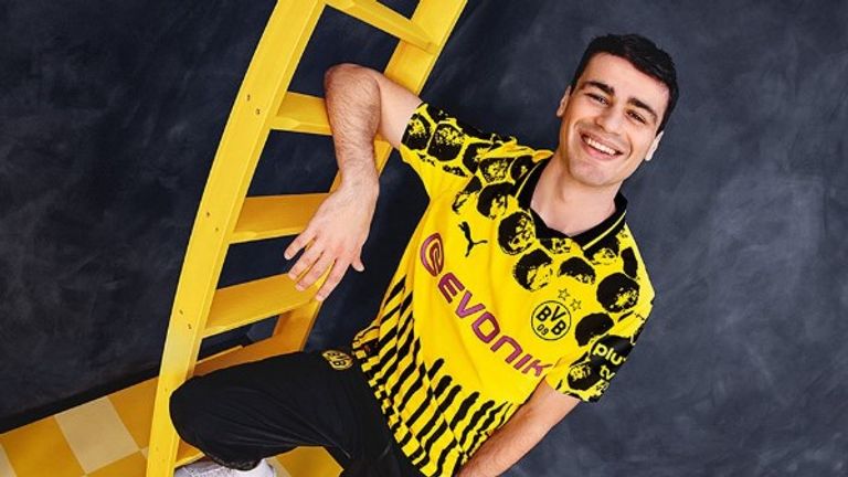 Borussia Dortmund stellt sein neues Trikot für die Klub-WM vor (Quelle: X/@BVB).