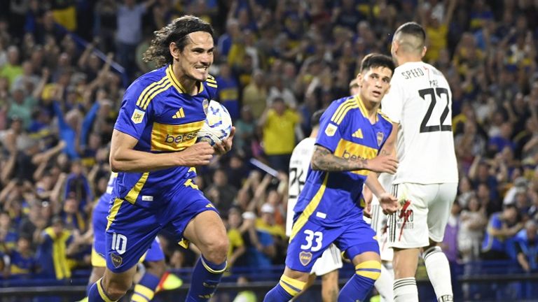 Edison Cavani (l.) trifft mit den Boca Juniors im Rahmen der Klub-WM auf den FC Bayern.