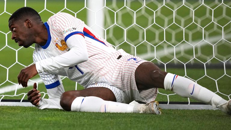 Ousmane Dembele fehlt Frankreich gegen Deutschland. 