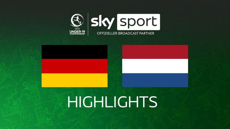 U19-EM: Highlights von Deutschland vs. Niederlande