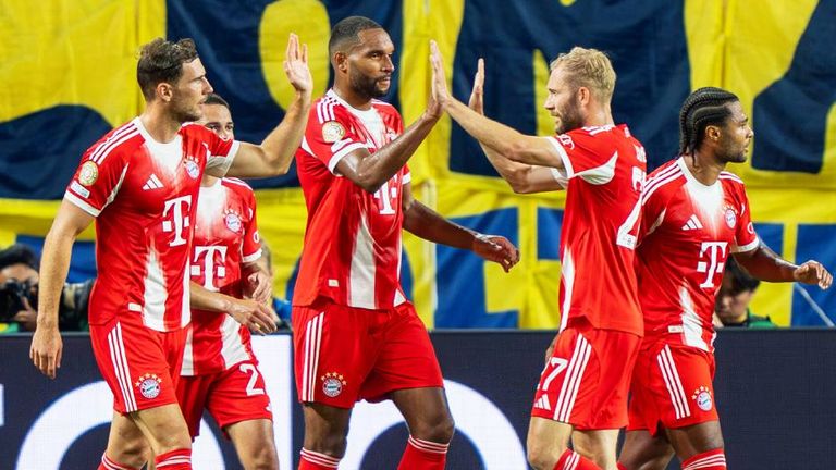 Die Bayern-Stars feierten gegen Boca den zweiten Sieg im zweiten Spiel bei der Klub-WM. 
