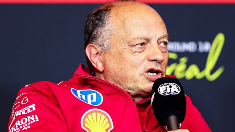 Teamchef Fred Vasseur hat die Nase von den ständigen Gerüchten um Ferrari voll.