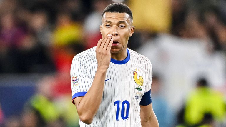 Frankreich-Star Kylian Mbappe spielte von 2017 bis 2024 für PSG.