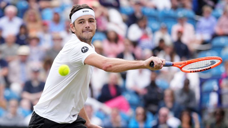 Taylor Fritz gewinnt das Finale von Eastbourne. 