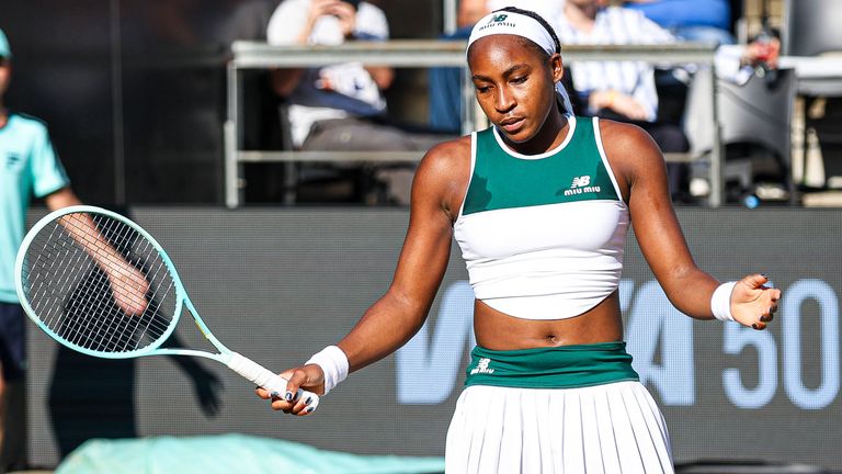 Coco Gauff ist in Berlin schon ausgeschieden.