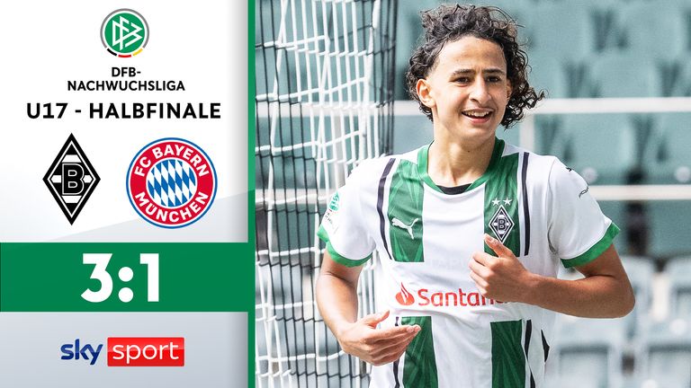 Borussia Mönchengladbach U17 - FC Bayern U17 - die Highlights