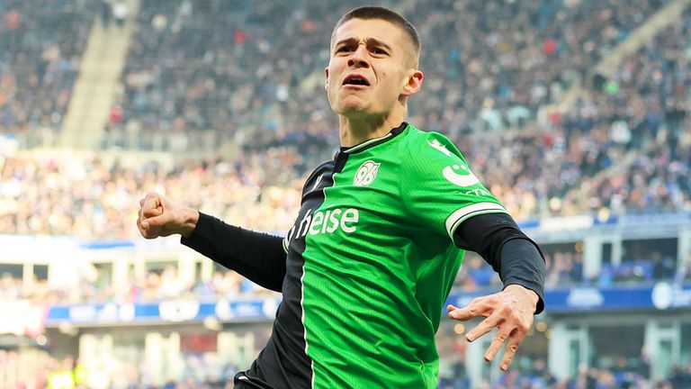 Nicolo Tresoldi verlässt Hannover 96 und wechselt nach Brügge.