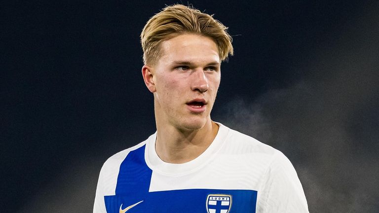 Luka Hyrylainen ist finnischer U21-Nationalspieler.
