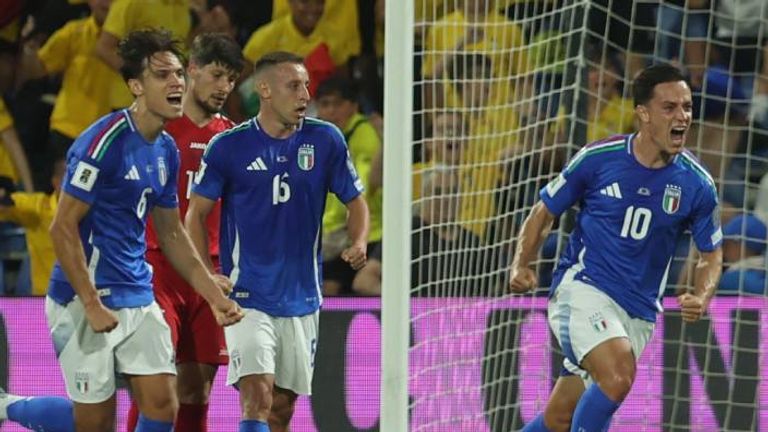 Italien gewinnt gegen Moldau.